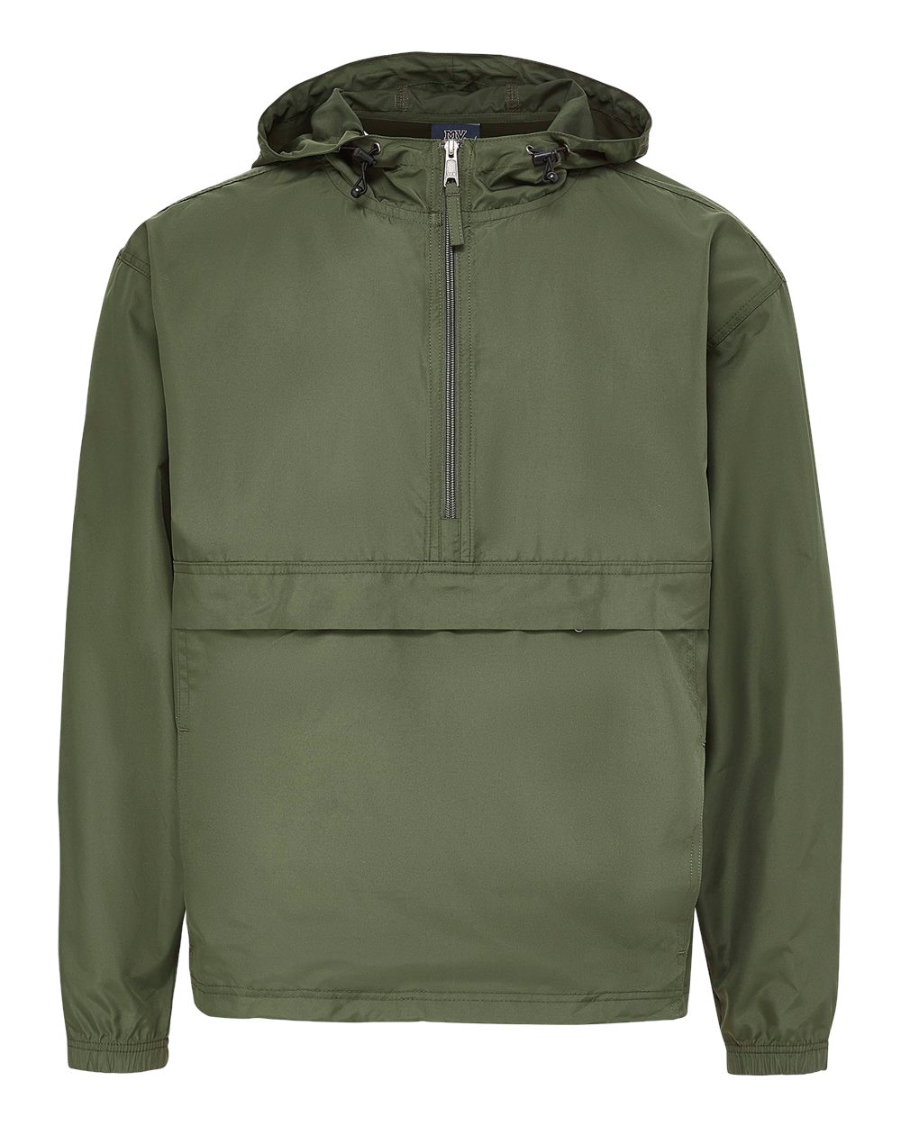 MV Sport Men's Pioneer Packable Wind Breaker Jacket. 25602 - Bronze Green