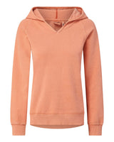MV Sport Women's Coastal Color™ Hooded Sweatshirt. W24707 - Tangy Tangerine