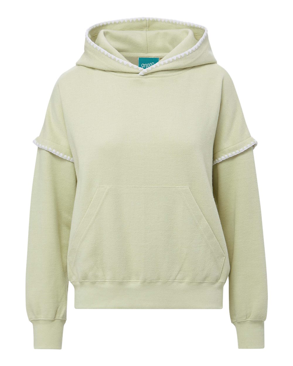 MV Sport Women's Mood & Vibe™ Teegan Crafty Hooded Sweatshirt. W25115 - Matcha