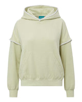 MV Sport Women's Mood & Vibe™ Teegan Crafty Hooded Sweatshirt. W25115 - Matcha