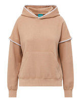 MV Sport Women's Mood & Vibe™ Teegan Crafty Hooded Sweatshirt. W25115 - Praline