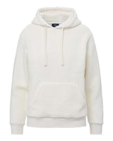 MV Sport Women's Starla Sherpa Hooded Pullover. W25122 - Ivory