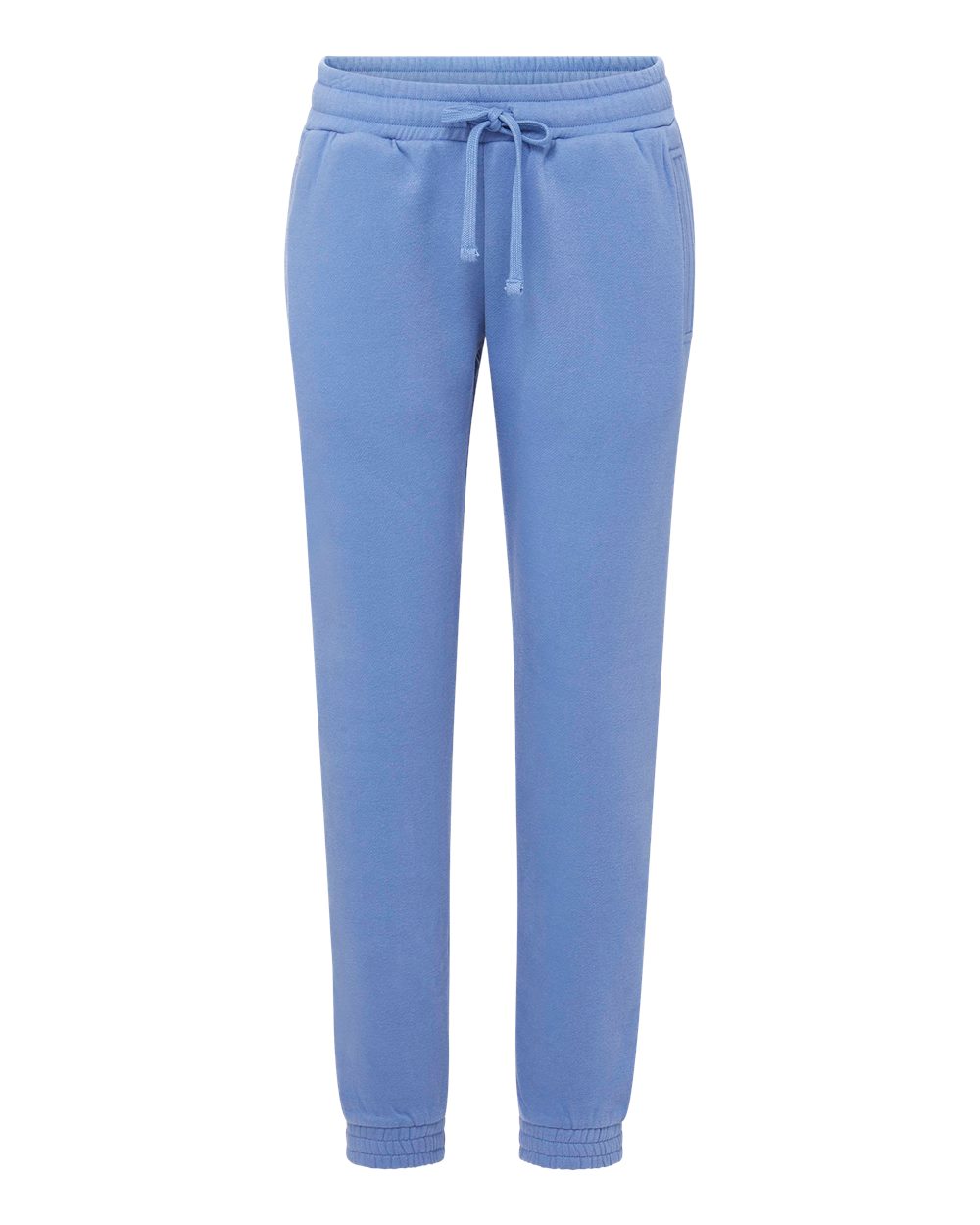 MV Sport Women's Vintage Fleece Joggers. W25153 - Blue Iris