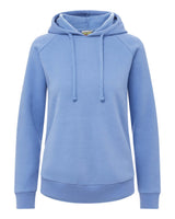 MV Sport Women's Vintage Fleece Hooded Sweatshirt. W25164 - Blue Iris