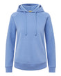MV Sport Women's Vintage Fleece Hooded Sweatshirt. W25164 - Blue Iris
