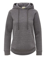 MV Sport Women's Vintage Fleece Hooded Sweatshirt. W25164 - Charcoal