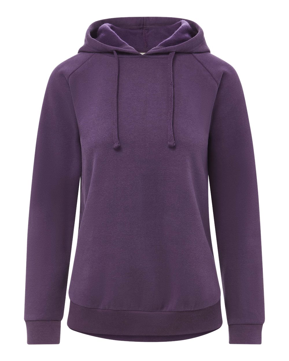 MV Sport Women's Vintage Fleece Hooded Sweatshirt. W25164 - Eggplant