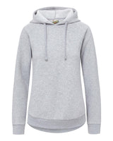 MV Sport Women's Vintage Fleece Hooded Sweatshirt. W25164 - Heather Grey
