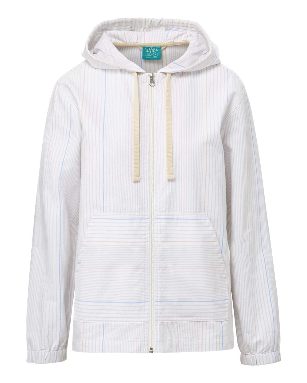 MV Sport Women's Mood & Vibe™ Poplin Jacket. W25605 - Multi