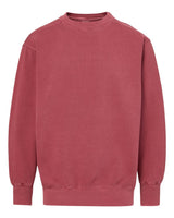 MV Sport Men's Coastal Color™ Crewneck Sweatshirt. 23142 - Scarlet