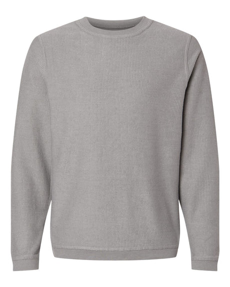 Boxercraft Unisex Corded Crewneck Sweatshirt. D02 - Oxford