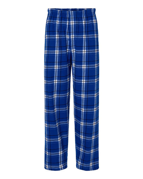 Boxercraft Men's Harley Flannel Pants. BM6624 - Electric Royal Carnegie Plaid