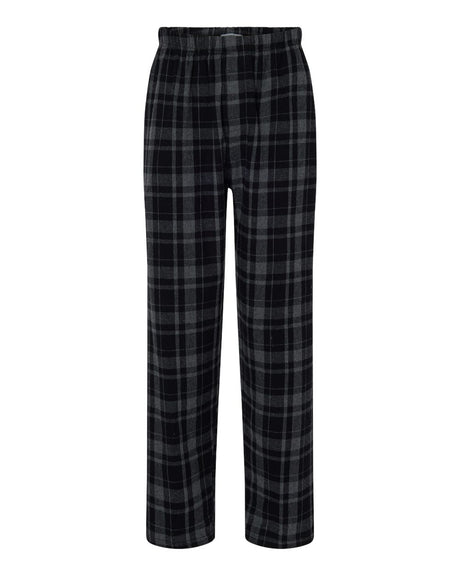 Boxercraft Men's Harley Flannel Pants. BM6624 - Black Jordan Plaid