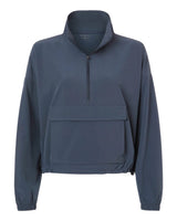 Boxercraft Women's Stretch Woven Quarter-Zip Pullover. BW5204 - Castlerock