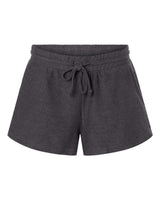 Boxercraft Women's Rib Knit Corded Shorts. BW6506 - Black