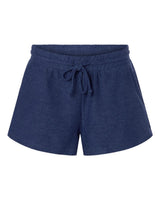 Boxercraft Women's Rib Knit Corded Shorts. BW6506 - Navy