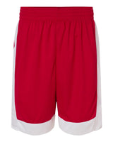 Augusta Sportswear Unisex Match-Up Basketball Shorts. 6889 - Scarlet/ White