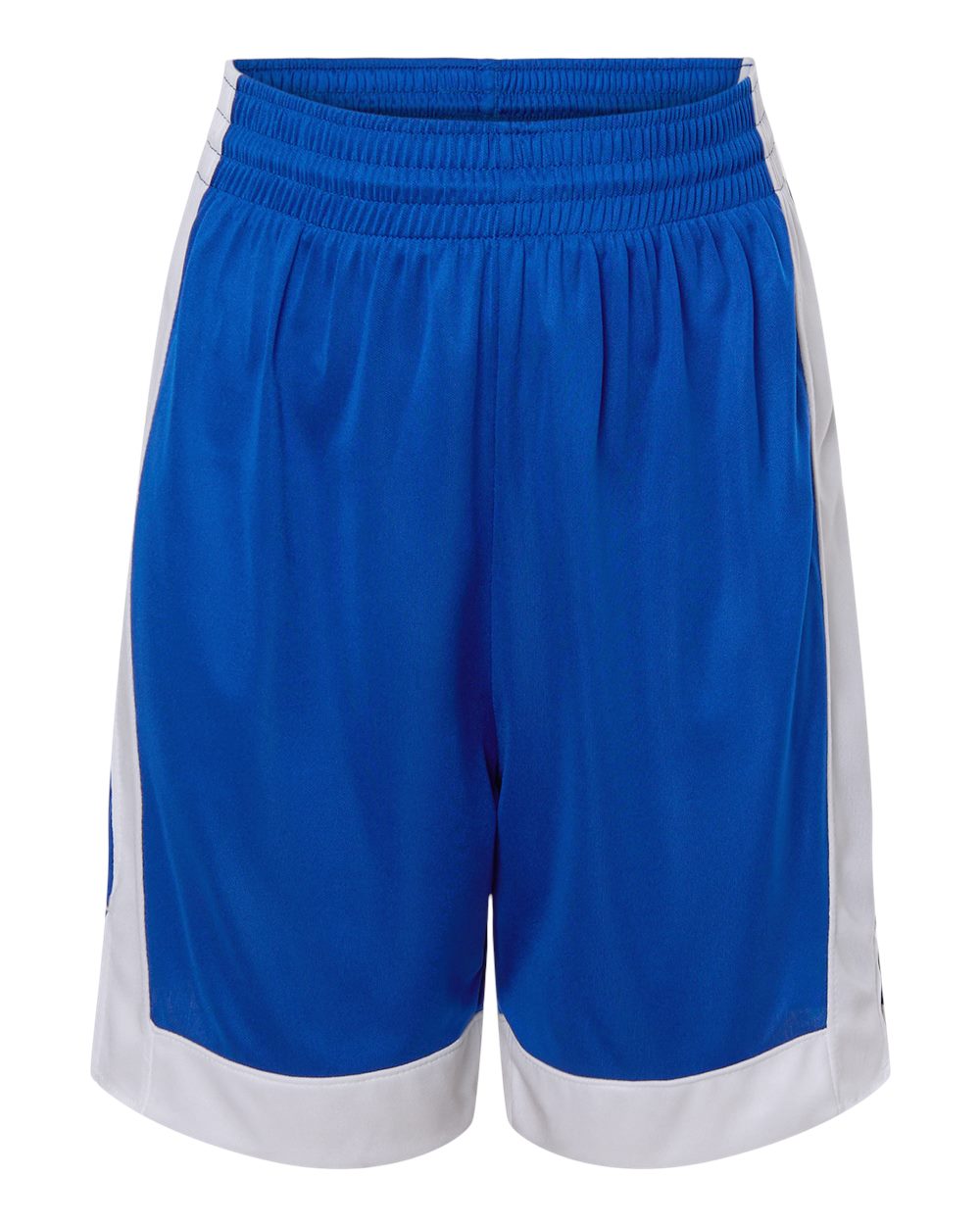 Augusta Sportswear Youth Match-Up Basketball Shorts. 6890 - Royal/ White