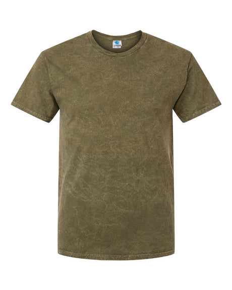 Colortone Unisex Mineral Wash T-Shirt. 1300 - Mineral Green