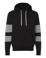 Holloway Unisex Jackson Way Hooded Sweatshirt. 229576 - Black/ Charcoal Heather