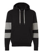Holloway Unisex Jackson Way Hooded Sweatshirt. 229576 - Black/ Charcoal Heather