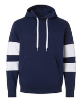 Holloway Unisex Jackson Way Hooded Sweatshirt. 229576 - Navy/ White