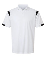 Badger Unisex On the Rise Polo. 3350 - White/ Black