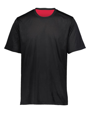 Augusta Sportswear Unisex Mesh Reversible Jersey. 1602 - Black/ Scarlet