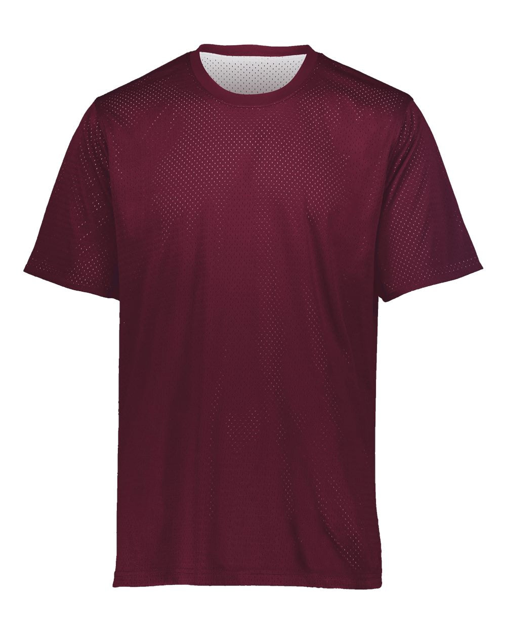 Augusta Sportswear Unisex Mesh Reversible Jersey. 1602 - Maroon/ White