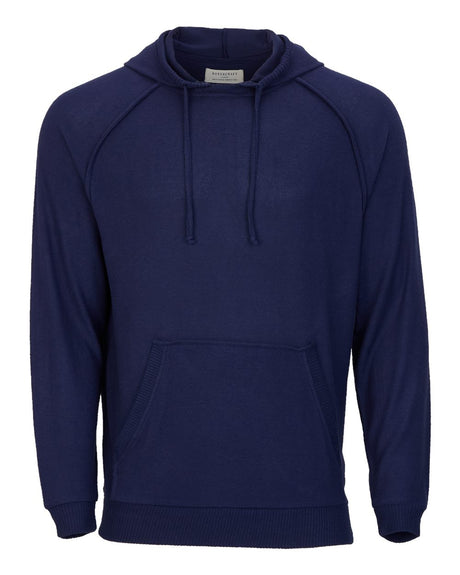 Boxercraft Men's Cuddle Hooded Sweatshirt. BM1501 - Navy