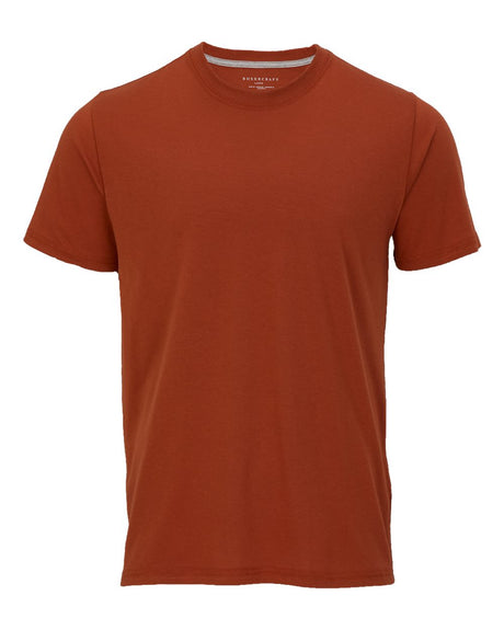 Boxercraft Men's Basic Crew T-Shirt. BM2103 - Spice