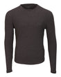 Boxercraft Men's Waffle Knit Long Sleeve T-Shirt. BM3103 - Charcoal Heather