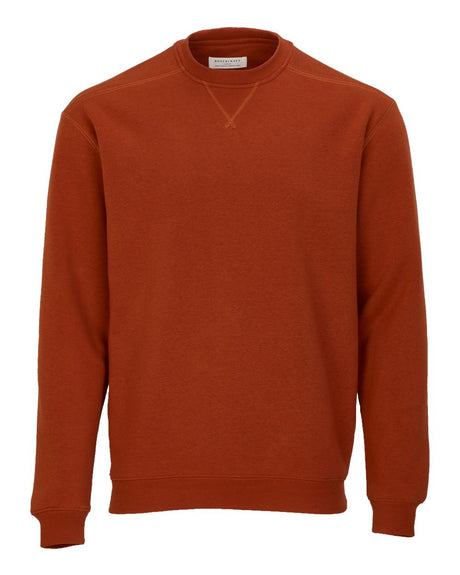 Boxercraft Men's Fleece Crewneck Sweatshirt. BM5101 - Spice