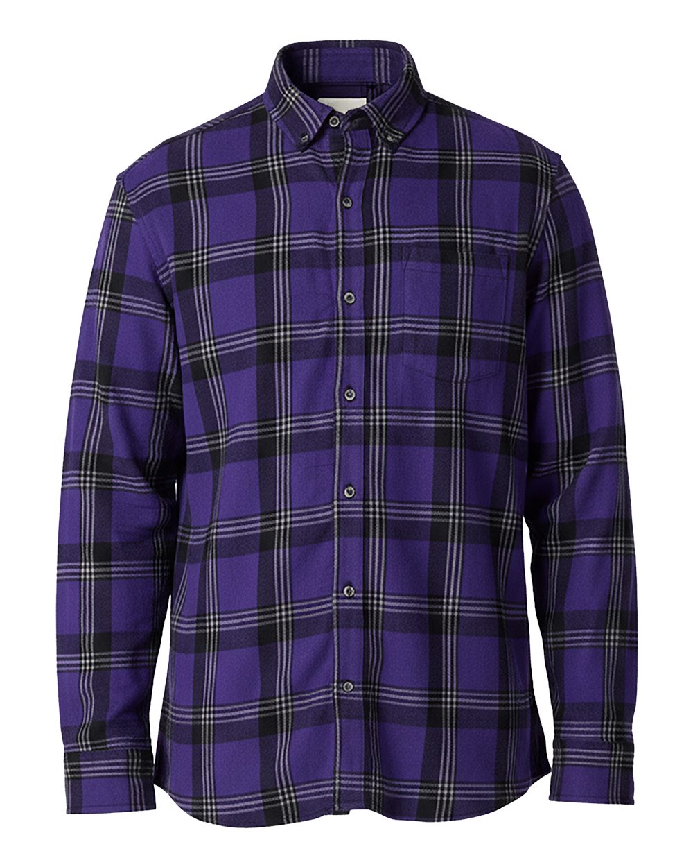 Boxercraft Men's Flannel Button Down Shirt. BU7401 - Purple Mcintosh Plaid