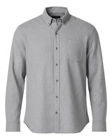 Boxercraft Men's Flannel Button Down Shirt. BU7401 - Oxford Heather