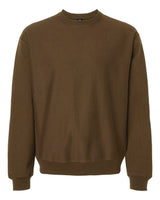 Hanes Unisex Beefy® Sweats Premium Heavyweight Crewneck Sweatshirt. OG600 - Army Brown
