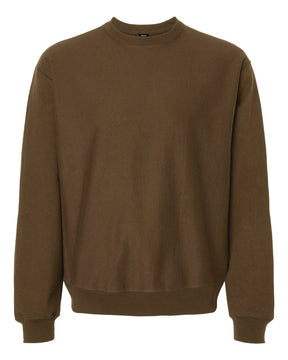 Hanes Unisex Beefy® Sweats Premium Heavyweight Crewneck Sweatshirt. OG600 - Army Brown