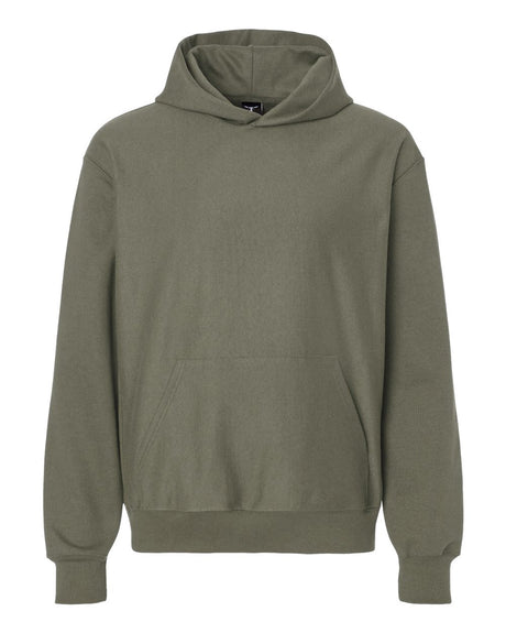 Hanes Unisex Beefy® Sweats Premium Heavyweight Hooded Sweatshirt. OG700 - Fatigue Green