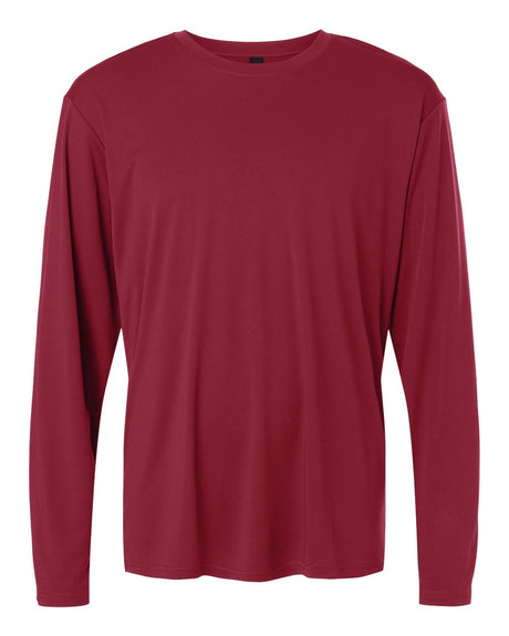 AllPro Unisex Pro-Lock Performance Long Sleeve T-Shirt. 48400 - Cardinal