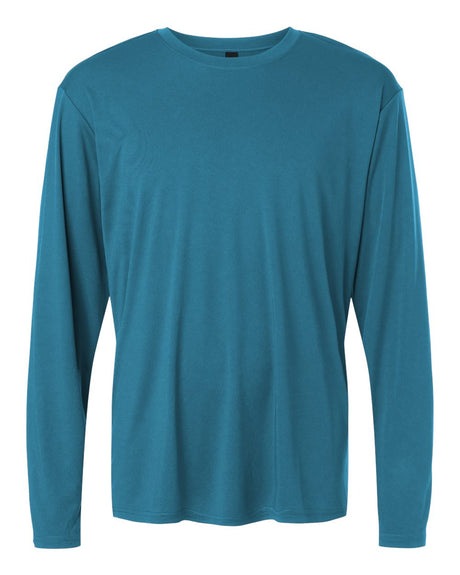 AllPro Unisex Pro-Lock Performance Long Sleeve T-Shirt. 48400 - Pacific Blue
