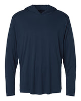 AllPro Unisex Pro-Lock Performance Hooded Long Sleeve T-Shirt. 48510 - Navy