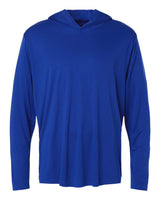 AllPro Unisex Pro-Lock Performance Hooded Long Sleeve T-Shirt. 48510 - Royal