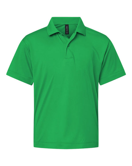 AllPro Youth Pro-Lock Performance Polo. 41800Y - Kelly Green