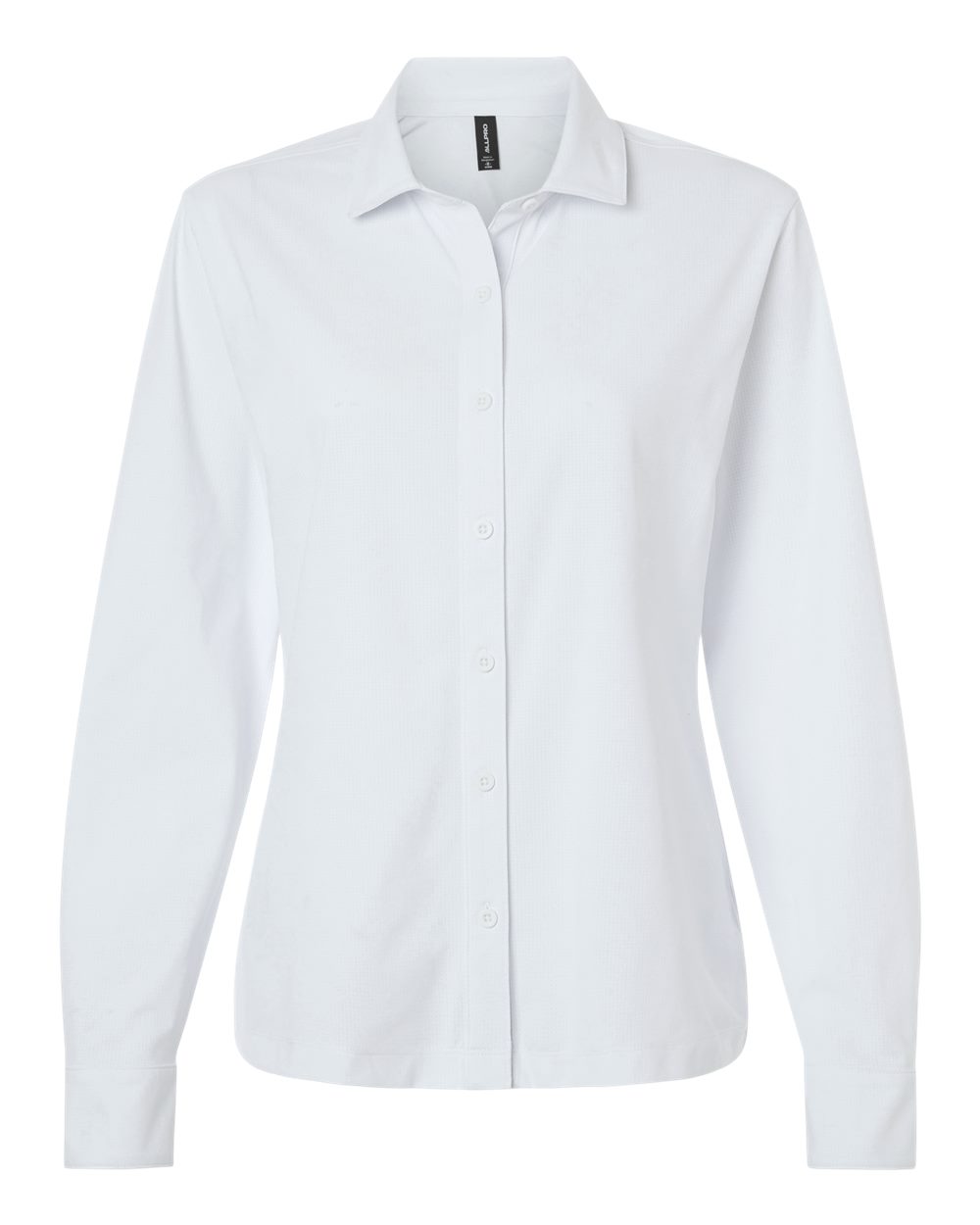 AllPro Women's Pro-Flex Sorona® Button Down Shirt. 41SPLL - White