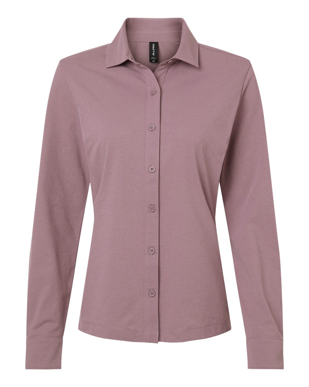 AllPro Women's Pro-Flex Sorona® Button Down Shirt. 41SPLL - Deep Lavender