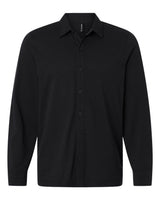 AllPro Men's Pro-Flex Sorona® Button Down Shirt. 41SPLS - Black