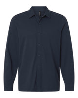 AllPro Men's Pro-Flex Sorona® Button Down Shirt. 41SPLS - Navy