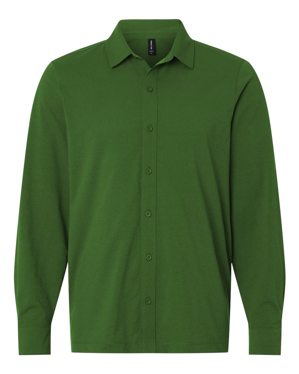 AllPro Men's Pro-Flex Sorona® Button Down Shirt. 41SPLS - Olive Green