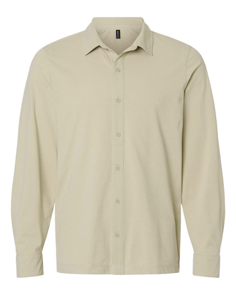AllPro Men's Pro-Flex Sorona® Button Down Shirt. 41SPLS - Sand