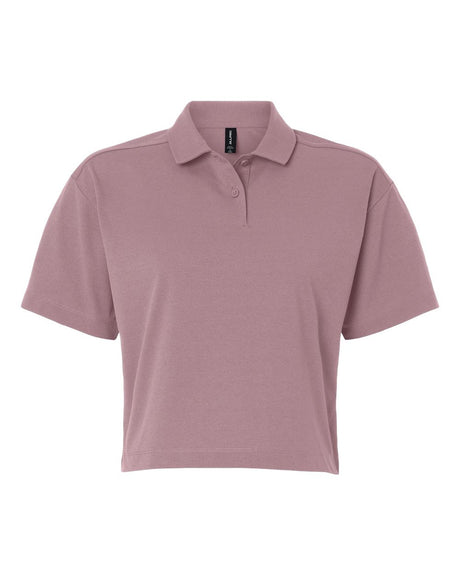 AllPro Women's Pro-Flex Sorona® Boxy Polo. 41SPML - Deep Lavender
